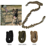 Tactical Military/Army/Police Dog Training Elastic Bungee Leash