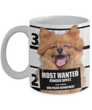 Most Wanted Ginger Spitz – 11oz White Ceramic Coffee Mug